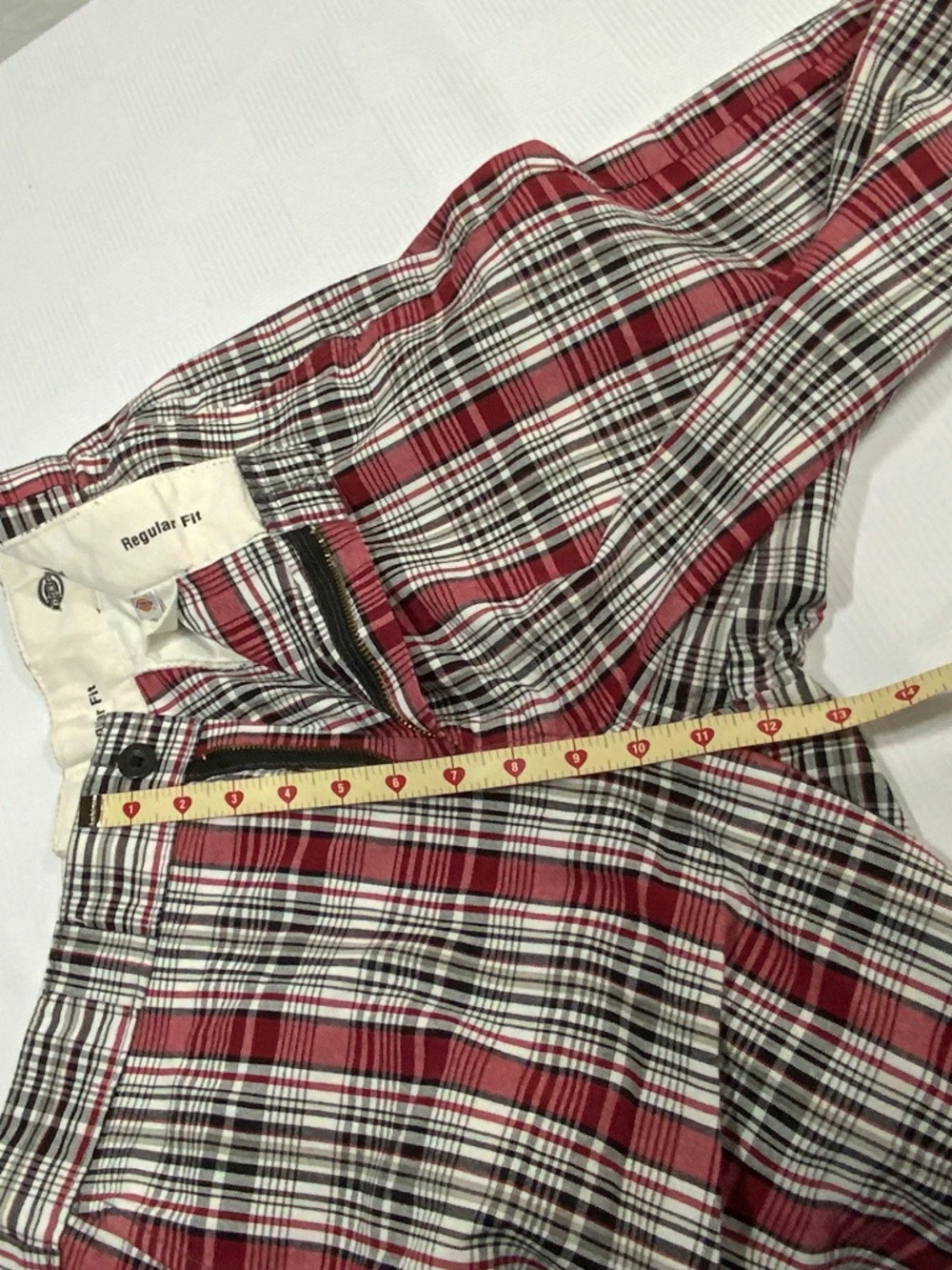2 Each Dickie's Regular Fit Plaid Shorts - Picture 7 of 15